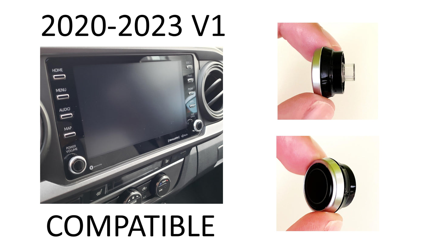 Radio Knobs (2020-2023 Tacoma V1) - RED