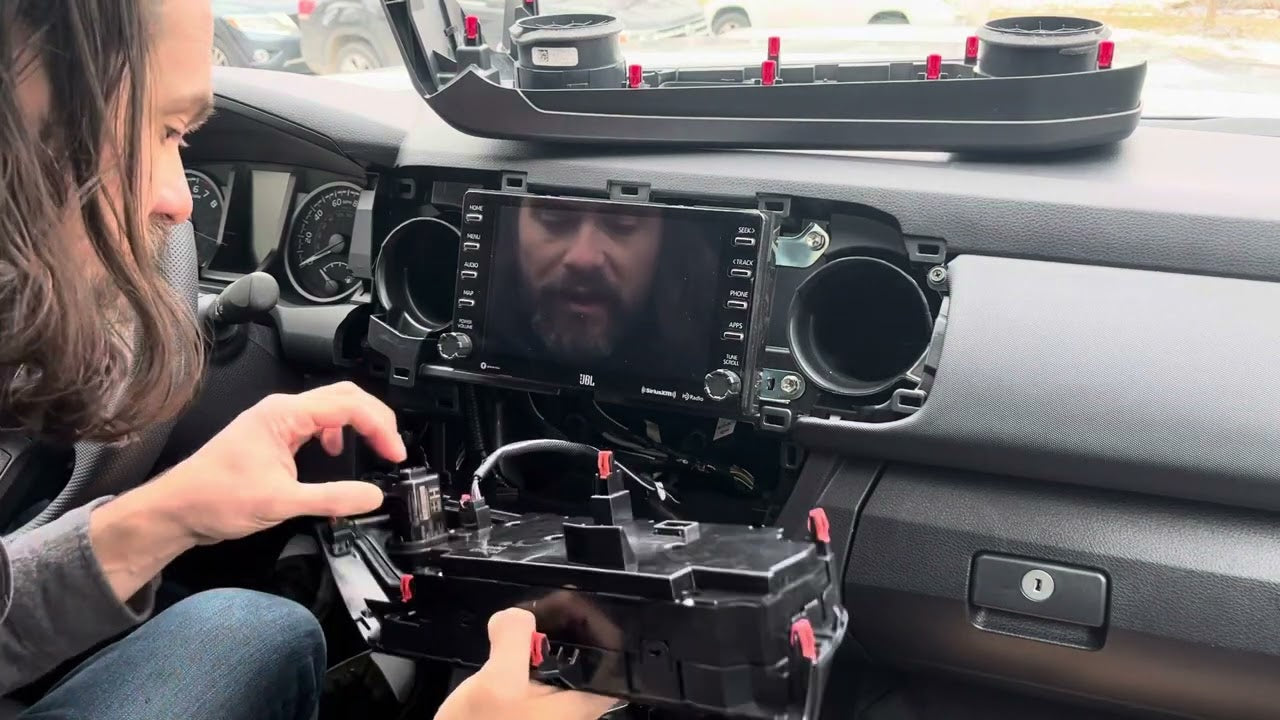 Climate Rings (2016-2023 Tacoma DUAL ZONE) - CAVALRY BLUE