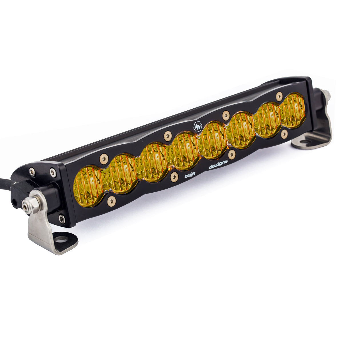 Baja Designs 10 inch S8 Straight LED Light Bar - Amber