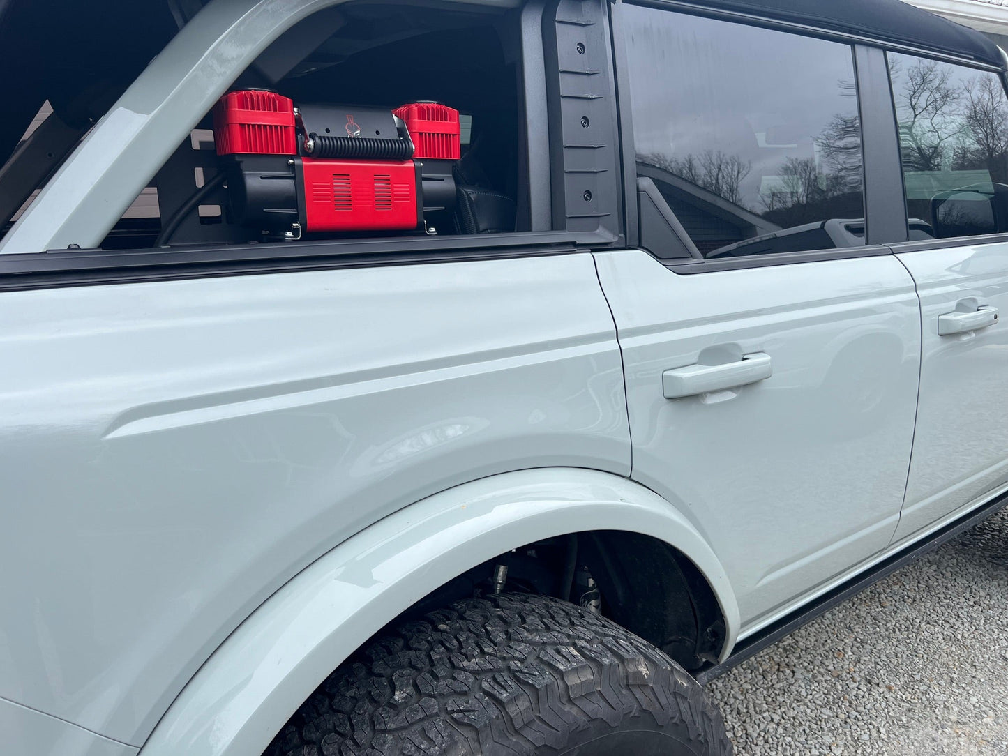 Thor's Lightning Refuge MOLLE Portable Air Compressor Mount for 6th Generation Ford Bronco 4-Door 2021-Present