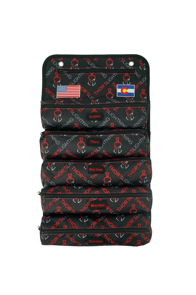 Thor's Lightning Universal Heavy Duty Roll Up Tool Bag