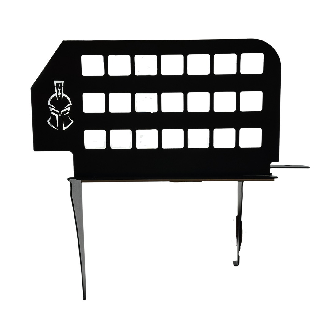 The Refuge MOLLE Air Compressor Storage Mount (Jeep Wrangler JL 2-door hardtop 2018-2023)