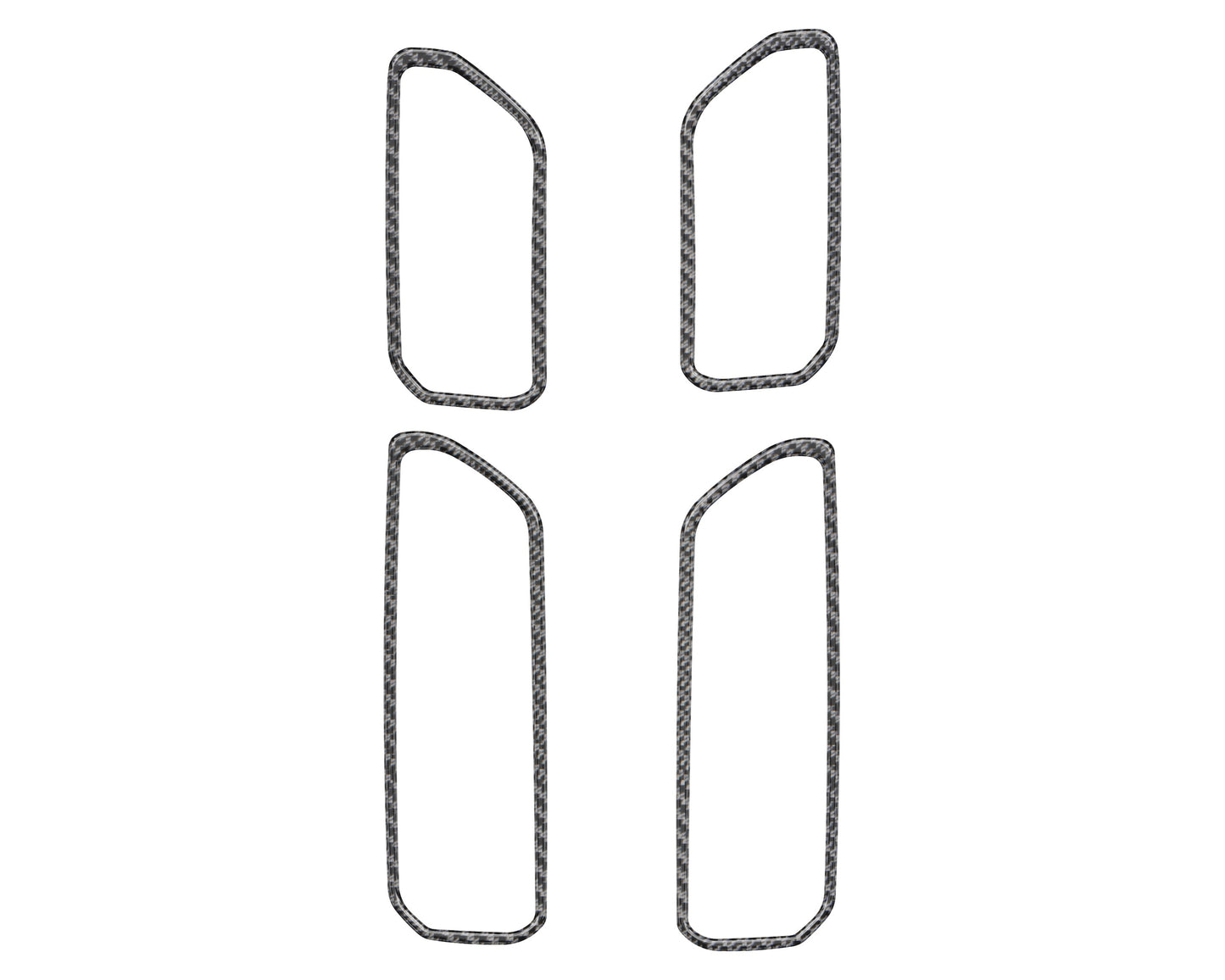 Door Handle Surround Accent Trim Fits 2024-2026 Toyota Land Cruiser