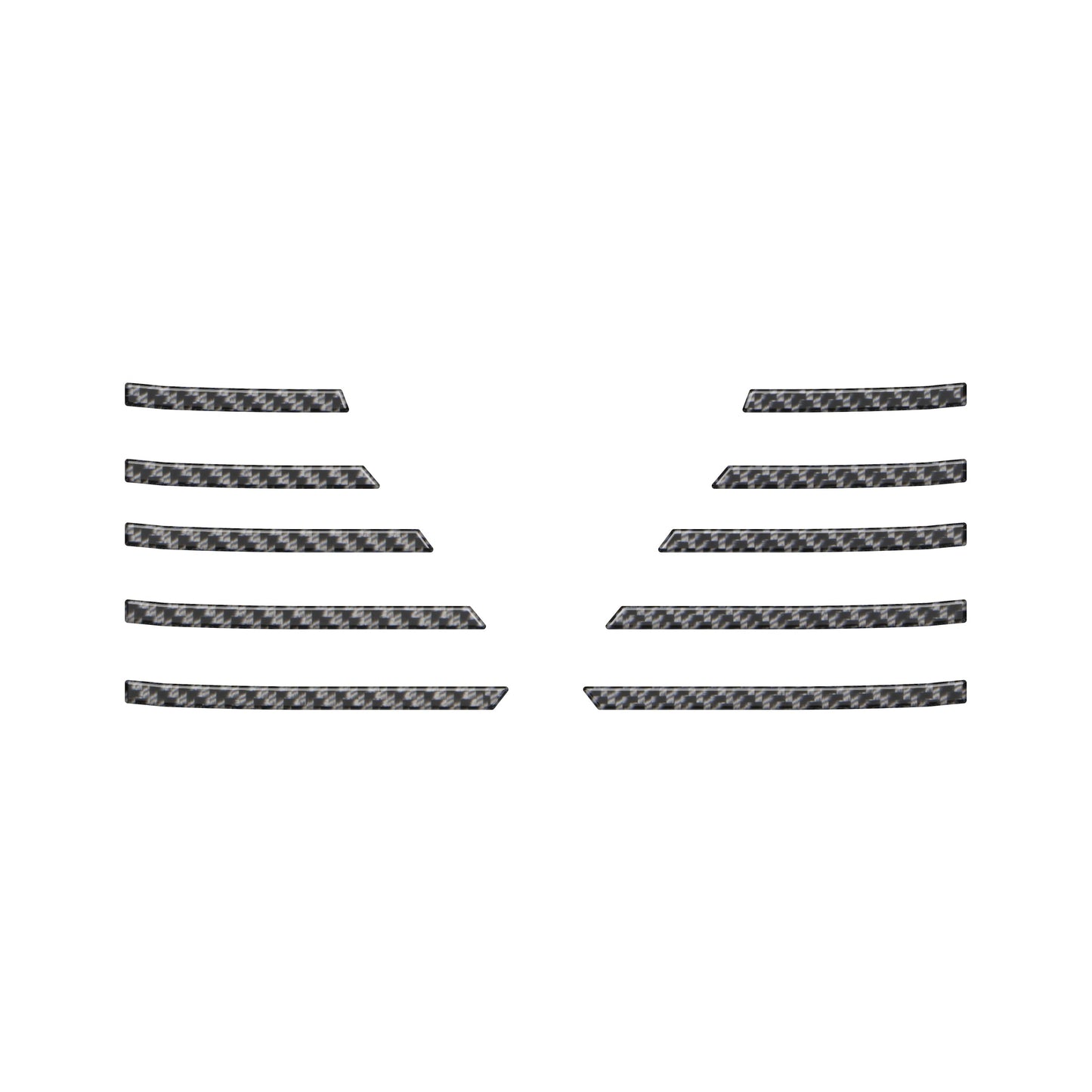 Grille Side Line Accent Trim Fits 2024-2026 Toyota Tacoma