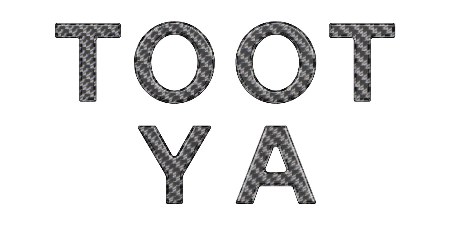 TRD Pro Glovebox Letters Overlays Fits 2024-2026 Toyota Tacoma