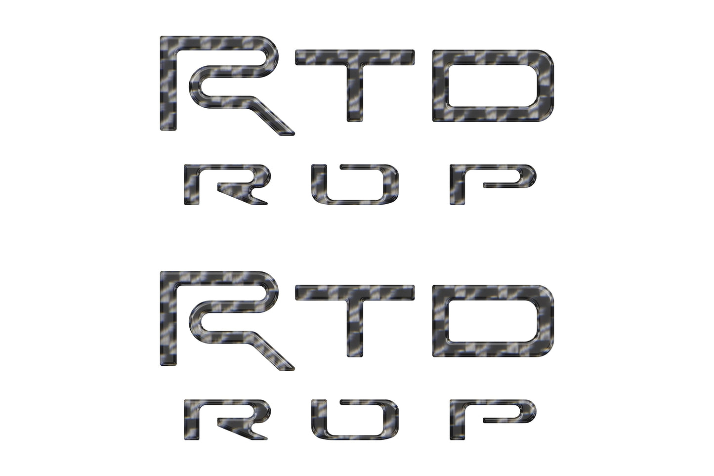 TRD Pro Interior Door Letter Overlays Fits 2024-2026 Toyota Tacoma
