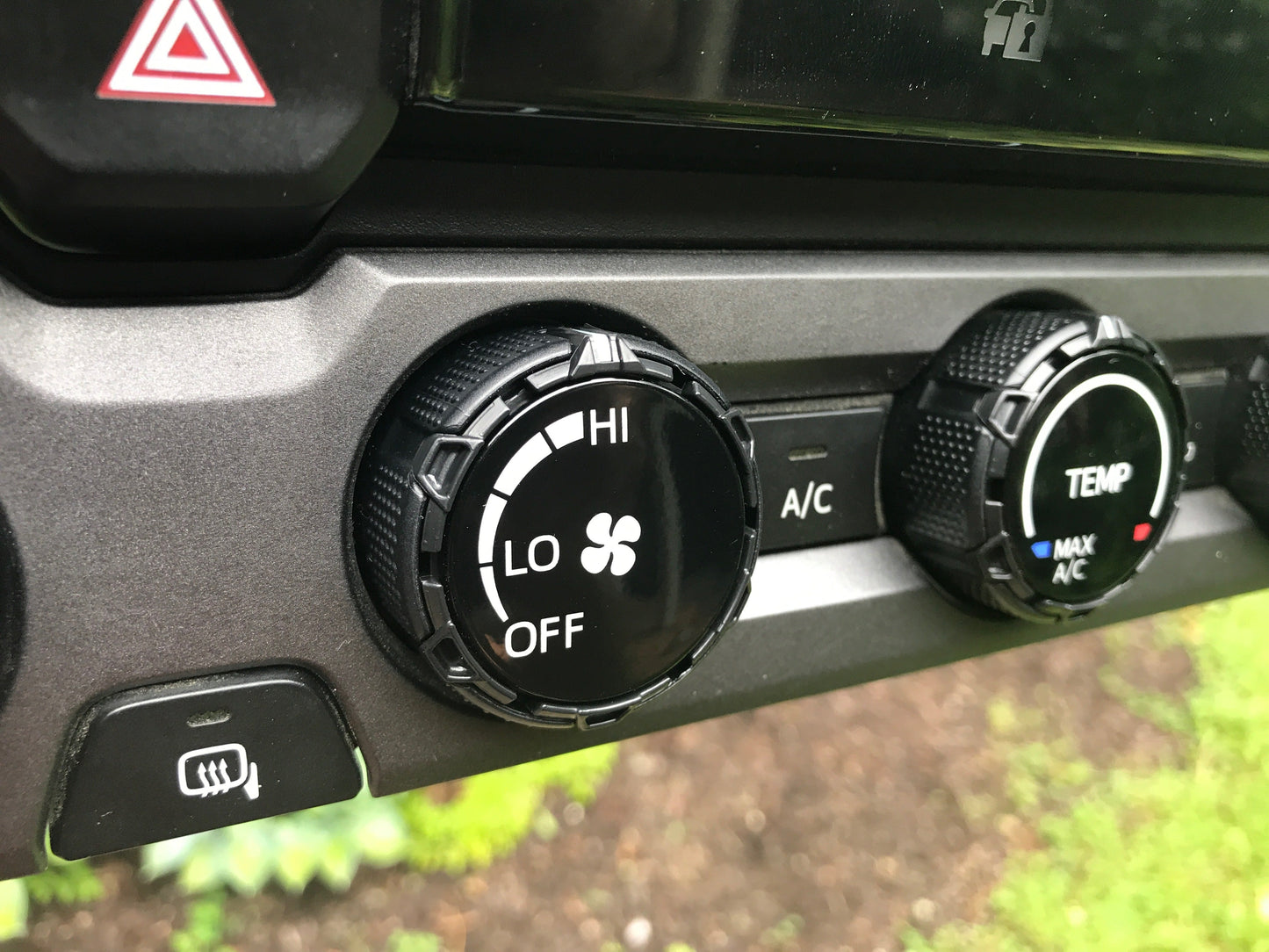 Climate Rings (2016-2023 Tacoma) - BLACK