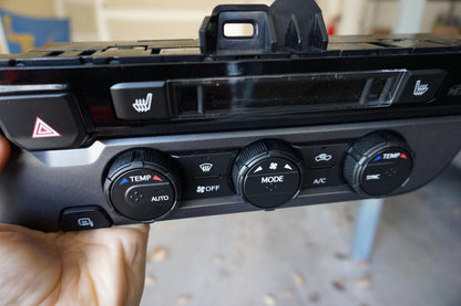 Climate Rings (2016-2023 Tacoma DUAL ZONE) - BLACK