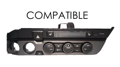 Climate Rings (2016-2023 Tacoma DUAL ZONE) - BLACK