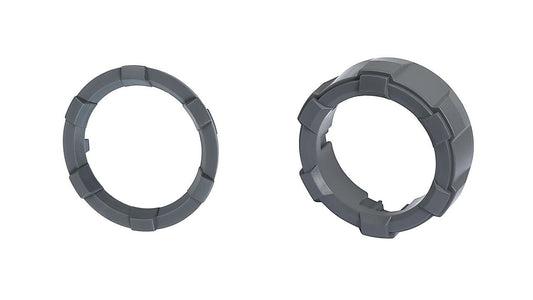 Start Button Ring + 4x4 Knob (2016-2023 Tacoma / 2020-2021 Tundra) - CEMENT