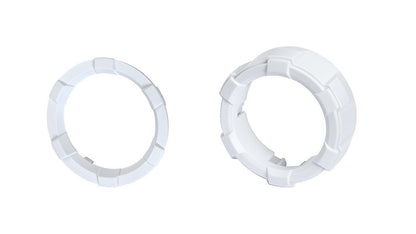 Start Button Ring + 4x4 Knob (2016-2023 Tacoma / 2020-2021 Tundra) - WHITE