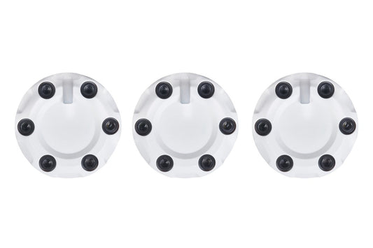Climate Knobs (2005-2015 Tacoma) - 3 PACK - WHITE