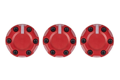 Climate Knobs (2005-2015 Tacoma) - 3 PACK - RED