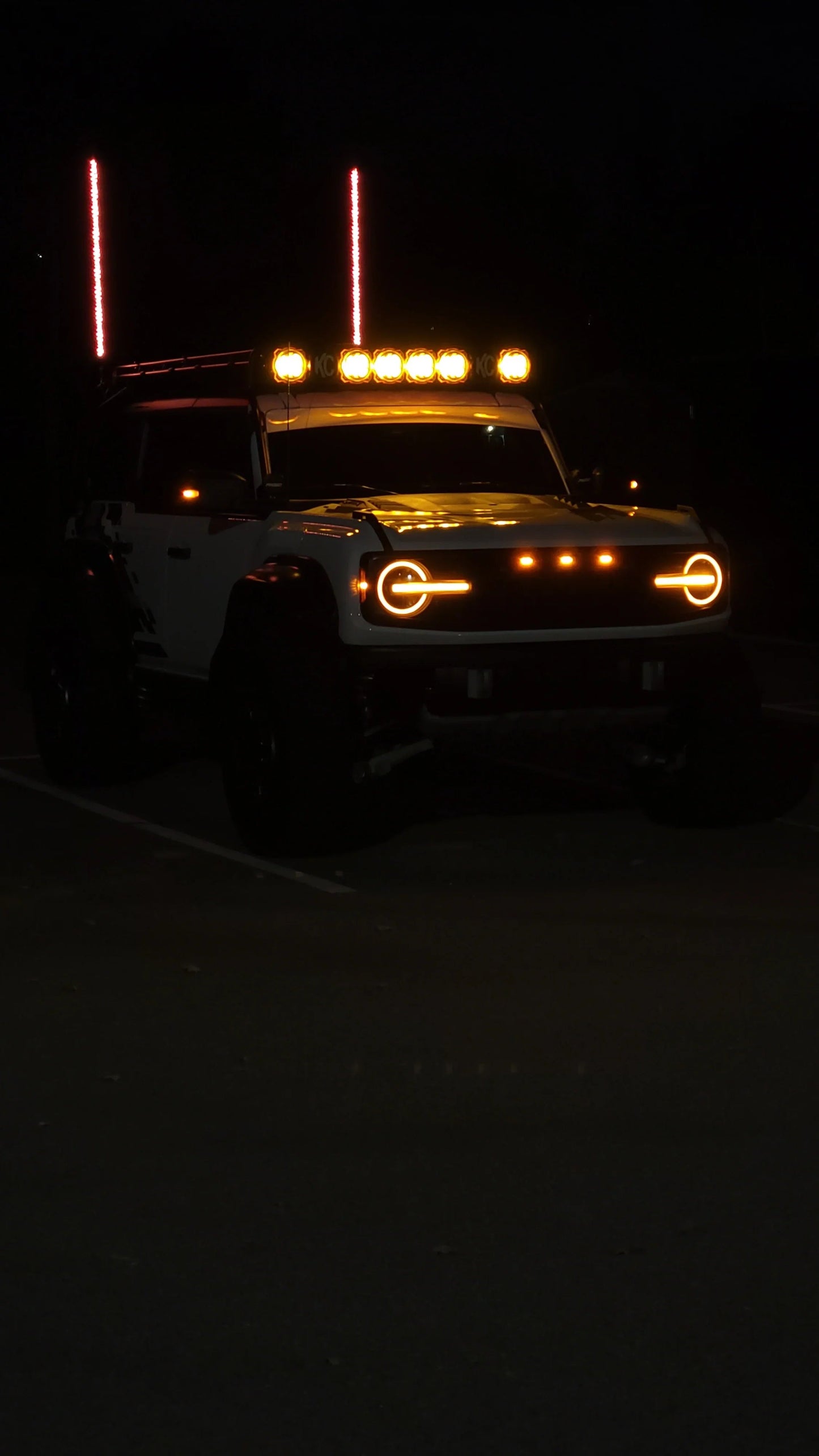 KC HiLITES Pro6 / Titan Gravity Light Cover Topo Overlays (Pair) - Universal