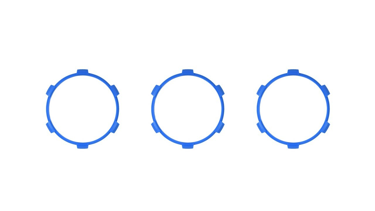 Climate Rings (2016-2023 Tacoma DUAL ZONE) - VOODOO BLUE