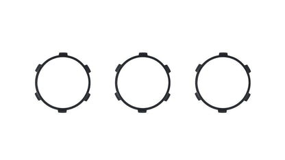 Climate Rings (2016-2023 Tacoma DUAL ZONE) - BLACK