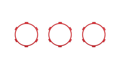 Climate Rings (2016-2023 Tacoma DUAL ZONE) - RED