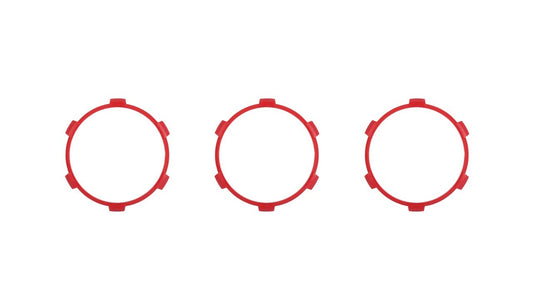 Climate Rings (2016-2023 Tacoma DUAL ZONE) - RED