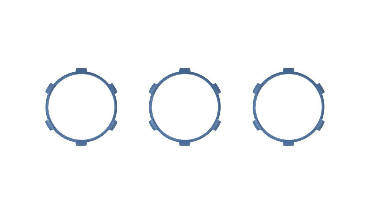 Climate Rings (2016-2023 Tacoma DUAL ZONE) - CAVALRY BLUE