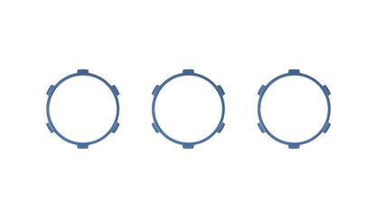 Climate Rings (2016-2023 Tacoma DUAL ZONE) - CAVALRY BLUE