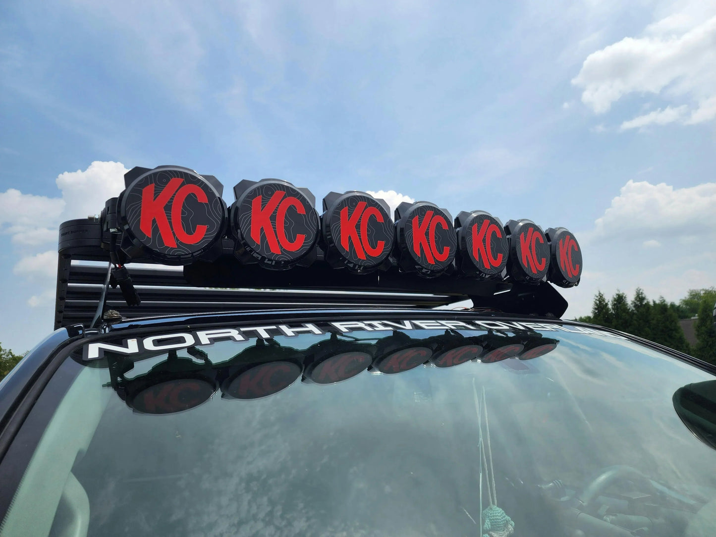 KC HiLITES Pro6 / Titan Gravity Light Cover Topo Overlays (Pair) - Universal