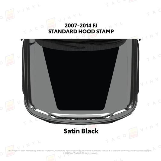 2001-04 Toyota Tacoma Hood Stamp