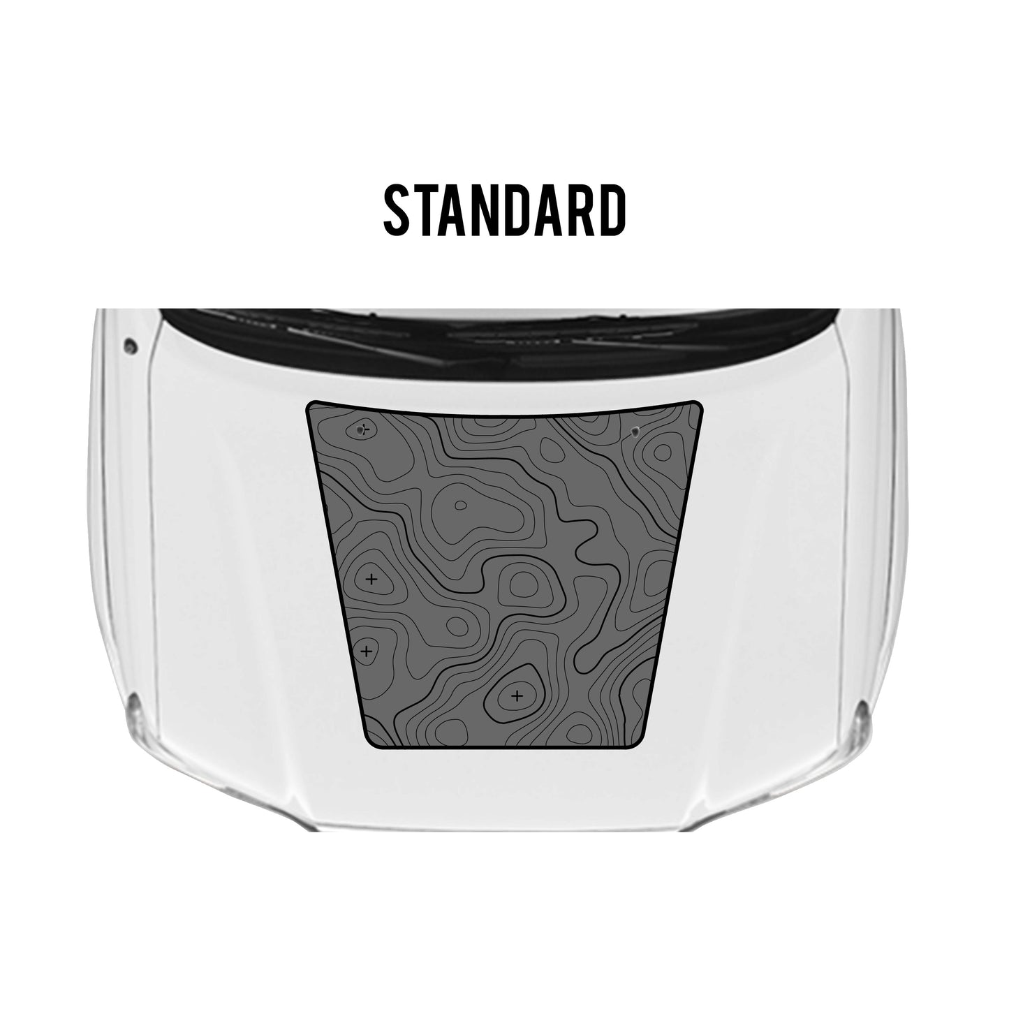 2005-15 Toyota Tacoma Hood Stamp