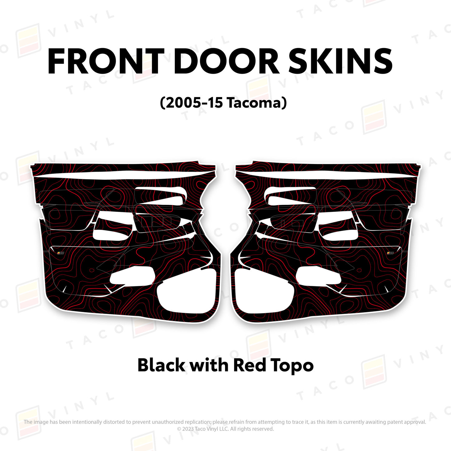 2005-15 Tacoma Door Skins