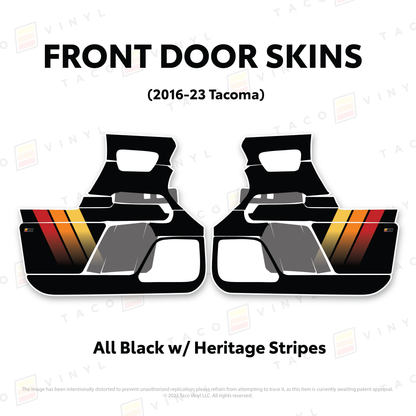 2016-23 Tacoma Door Skins