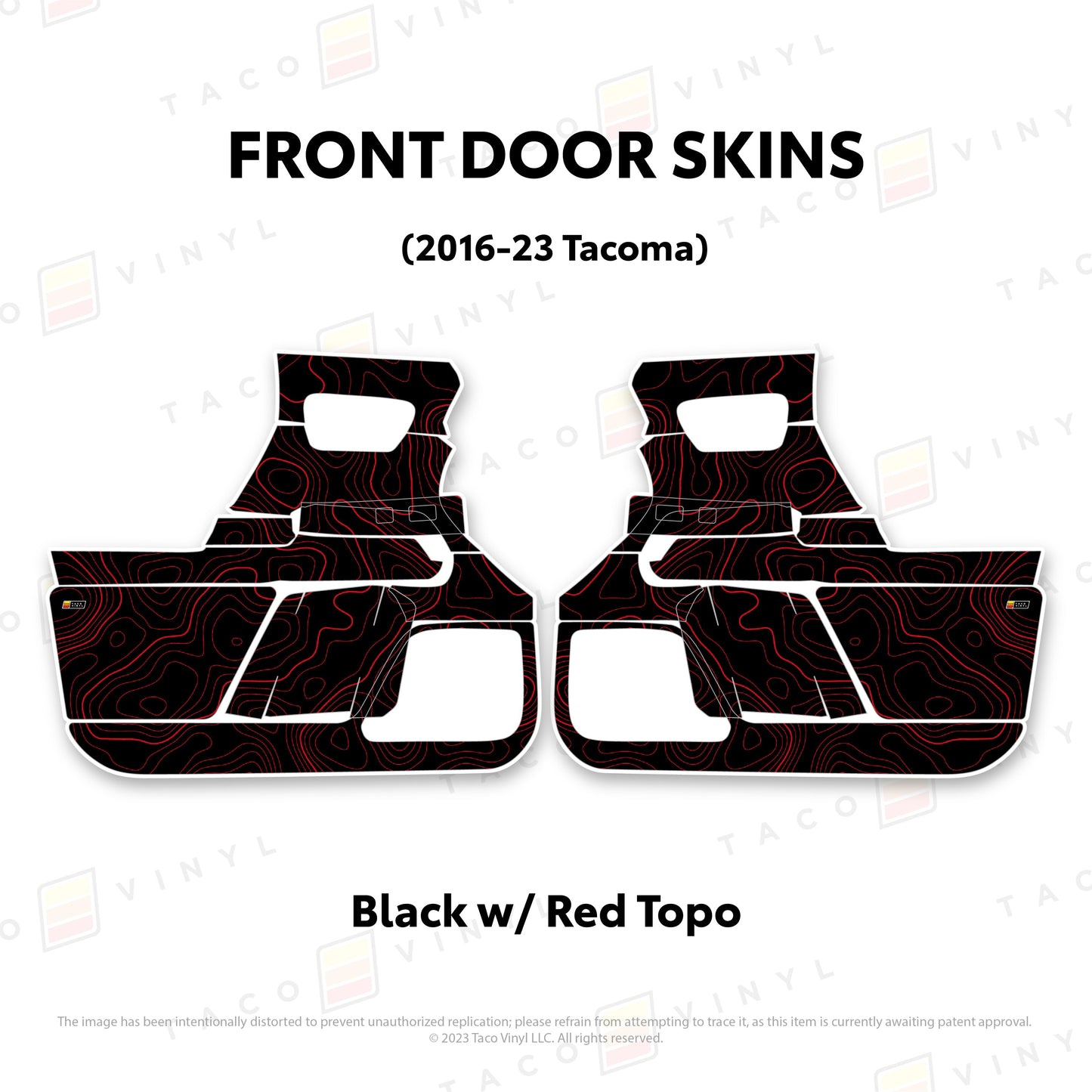 2016-23 Tacoma Door Skins