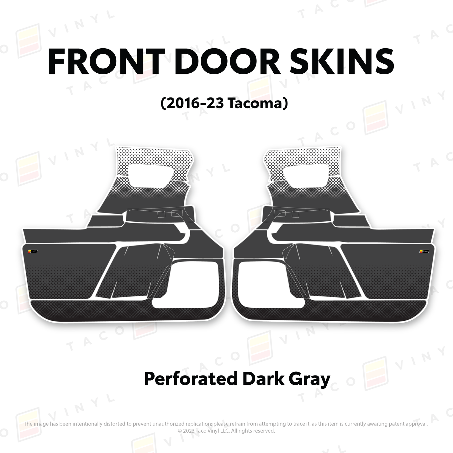 2016-23 Tacoma Door Skins
