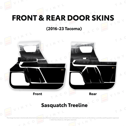 2016-23 Tacoma Door Skins