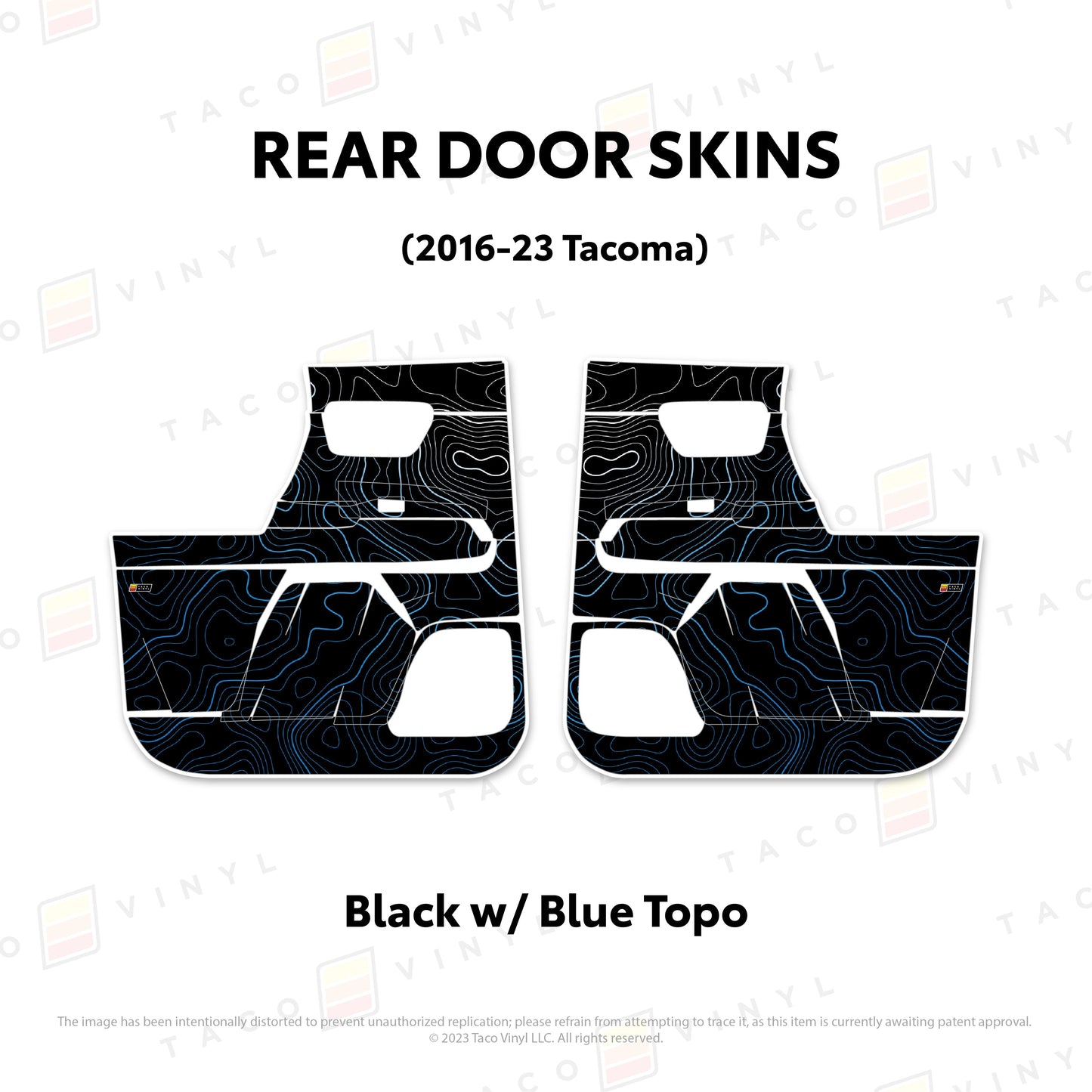 2016-23 Tacoma Door Skins