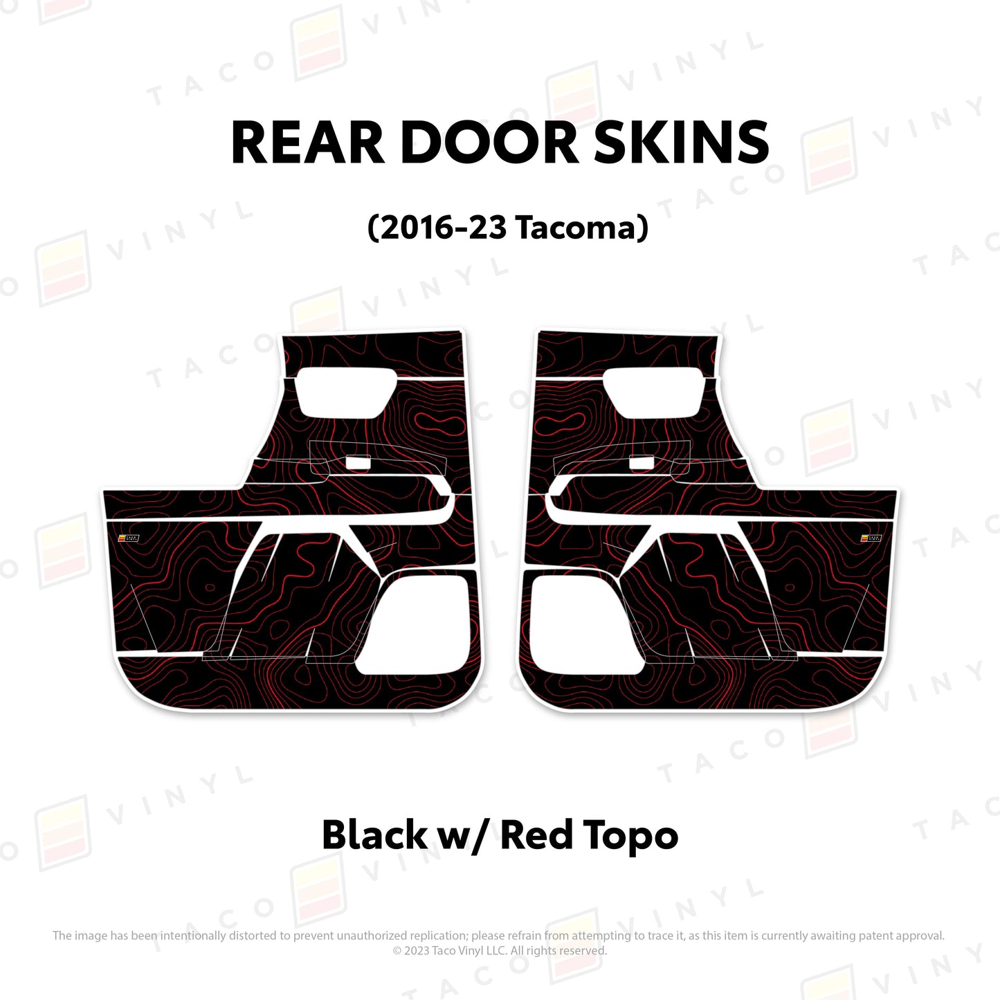 2016-23 Tacoma Door Skins