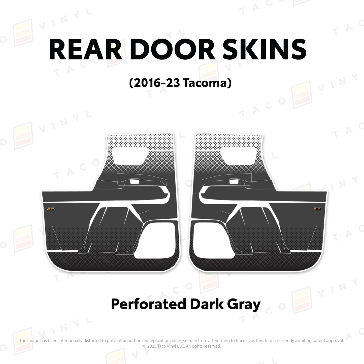2016-23 Tacoma Door Skins