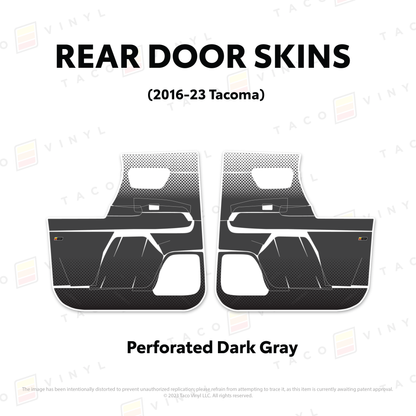 2016-23 Tacoma Door Skins