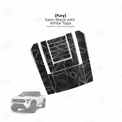 2024+ Tacoma Fury Hood Scoop Stamp (W/ No Fangs)