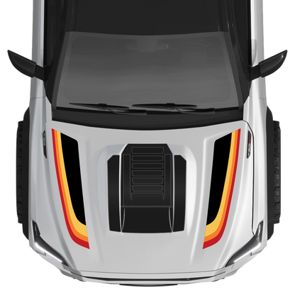 2024+ Tacoma Fury Hood Scoop Stamp (W/ Long Fangs)