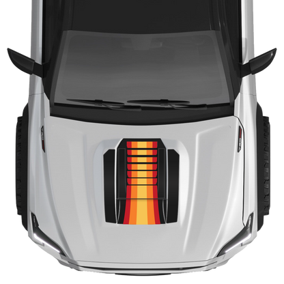 2024+ Tacoma Fury Hood Scoop Stamp (W/ No Fangs)