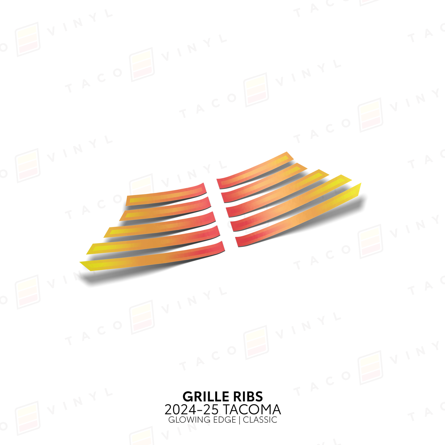 2024+ Tacoma Glowing Edge Grille Ribs