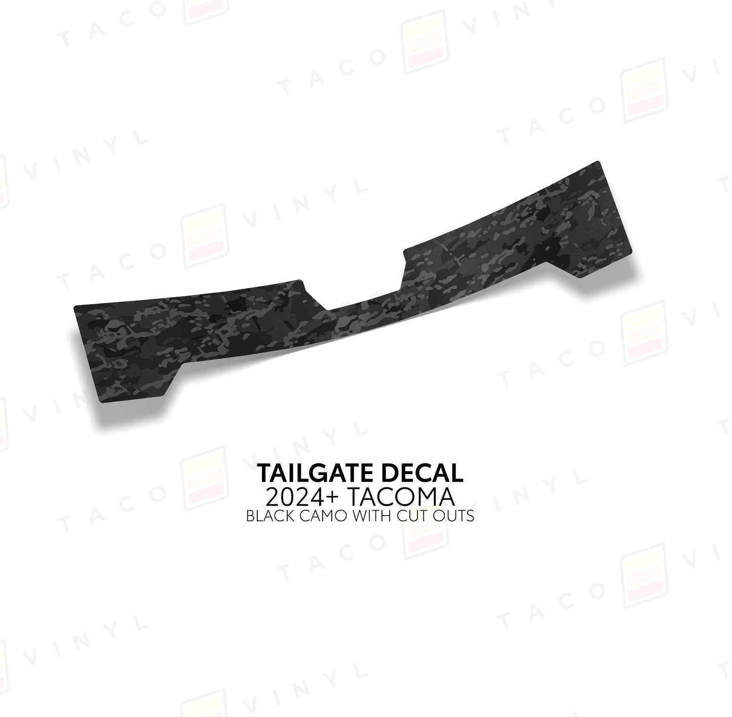 2024+ Tacoma Tailgate Topo Decal