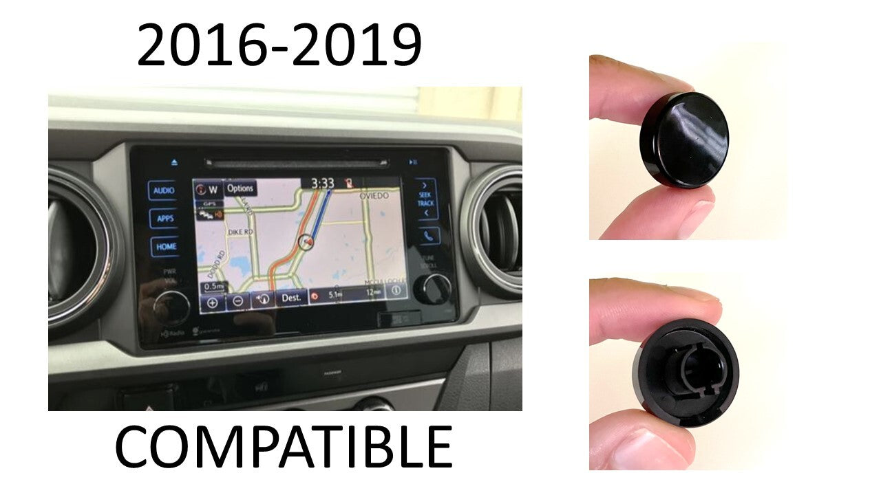 Radio Knobs (2016-2019 Tacoma) - VOODOO BLUE