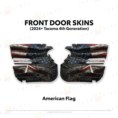 2024+ Tacoma Door Skins