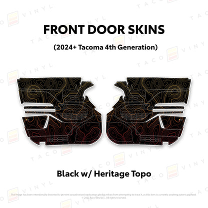 2024+ Tacoma Door Skins