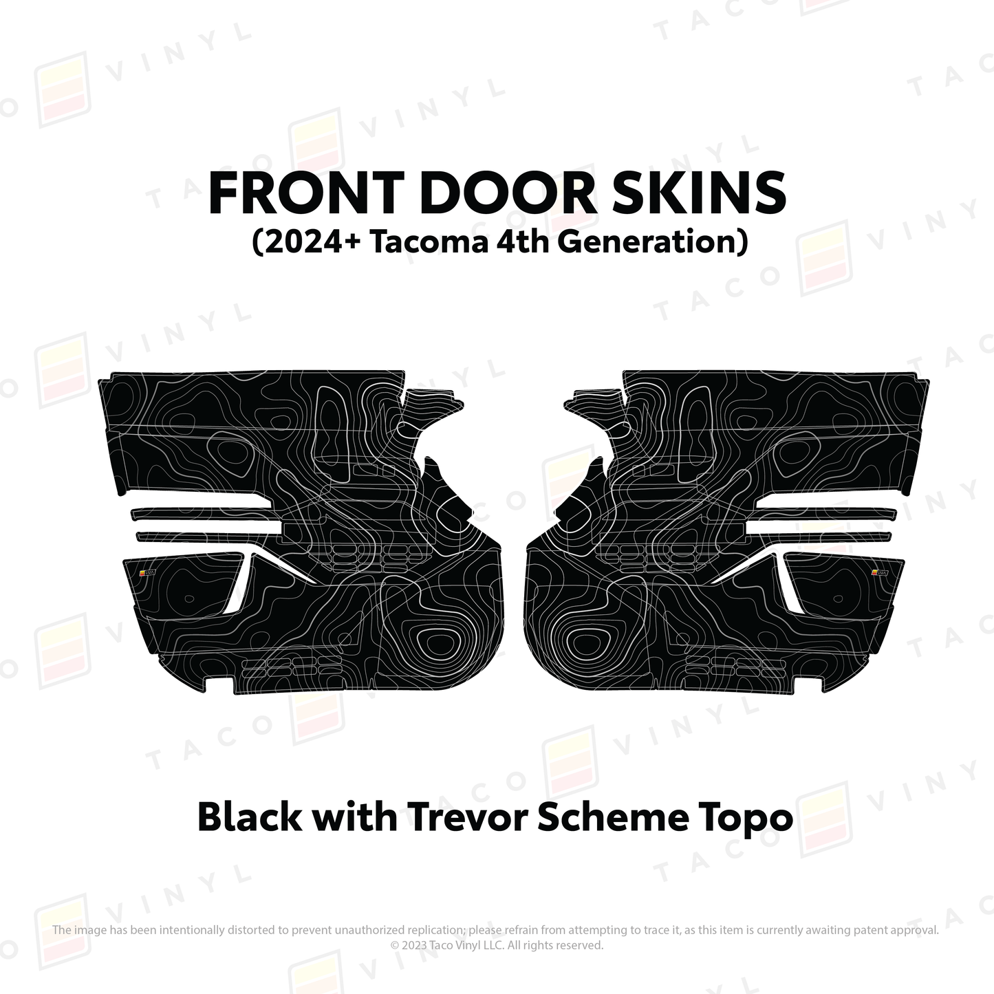 2024+ Tacoma Door Skins