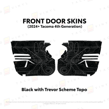 2024+ Tacoma Door Skins