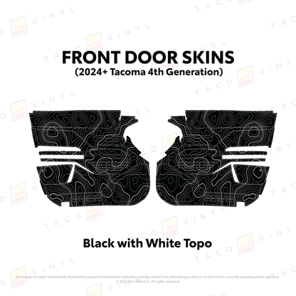 2024+ Tacoma Door Skins
