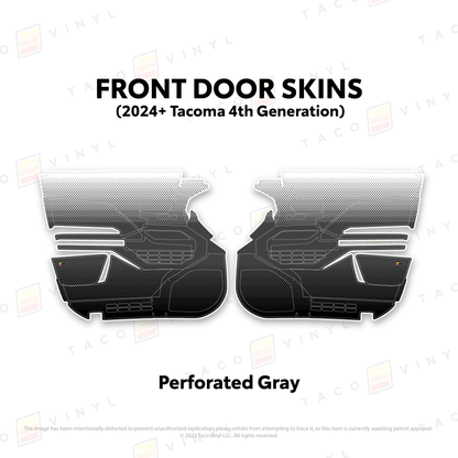 2024+ Tacoma Door Skins