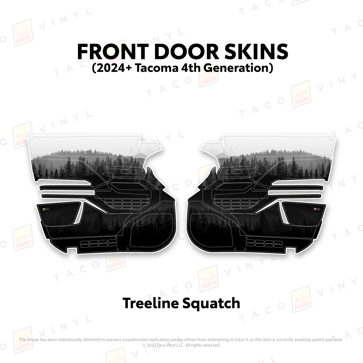 2024+ Tacoma Door Skins