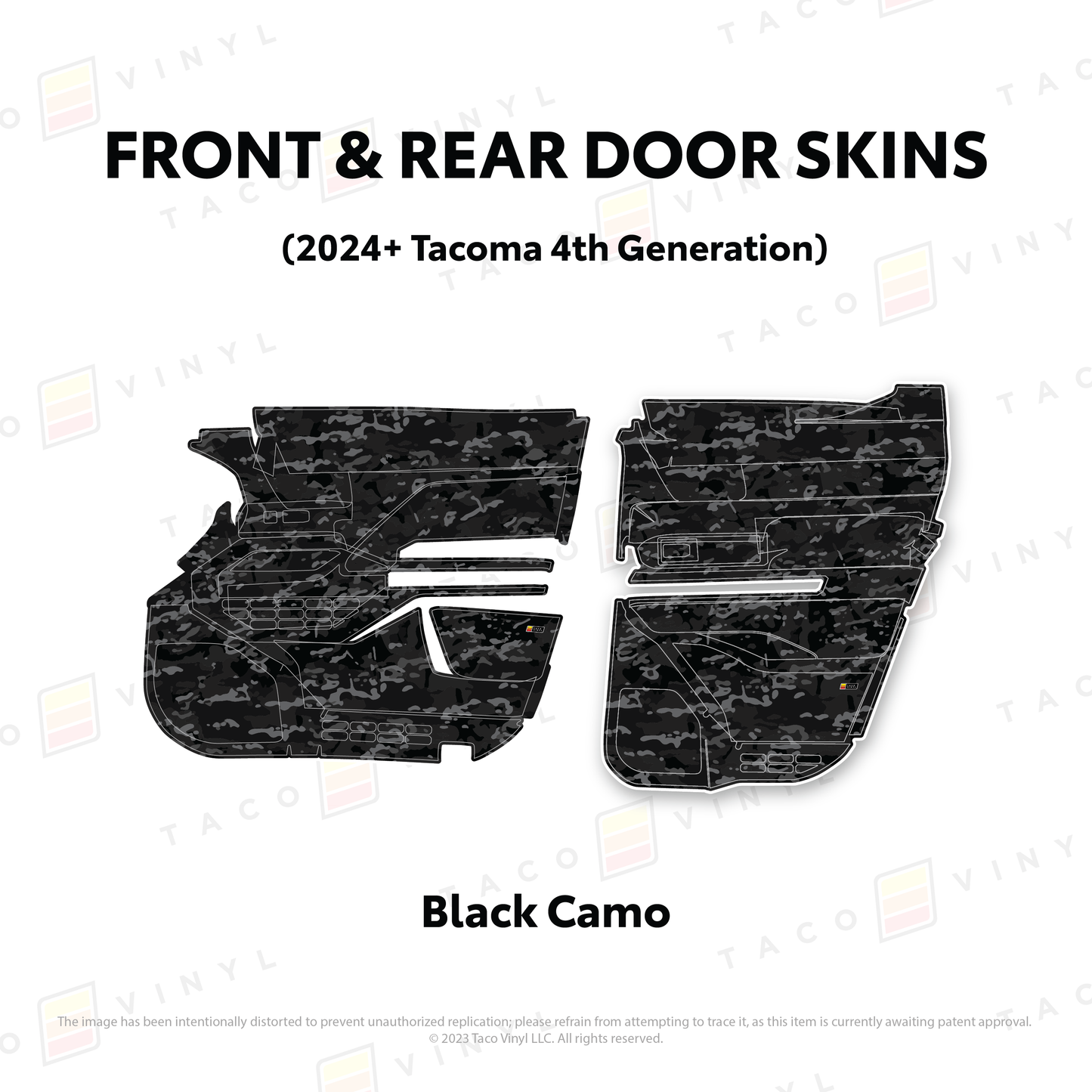 2024+ Tacoma Door Skins